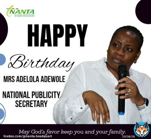 Happy Birthday to the Vice President, Lagos Zone, NANTA -  Mr. Yinka Folami  Wishing you Amazing years Ahead...   #bestoftheday #birthday #happybirthday #birthdaycelebration #love #happiness
