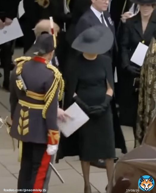 Yes, #MeghanMarkle did fake a pregnancy during the Late Queen's funeral. She is that sick.