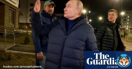 プーチン大統領がマリウポリ訪問  ウクライナは決着したな