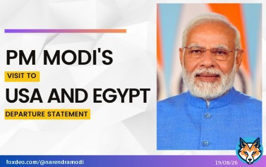 Leaving for USA, where I will attend programmes in New York City and Washington DC. These programmes include Yoga Day celebrations at the @UN HQ, talks with @POTUS @JoeBiden, address to the Joint Session of the US Congress and more.
