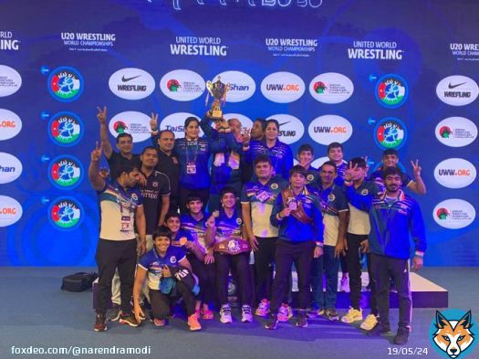 A monumental triumph for Indian Women Wrestlers! Our team has won the Women Wrestling team title at the 2023 U-20 World Championships, delivering an unparalleled performance with 7 medals, of which 3 are Golds. Among the memorable performances was byAntim for retaining her title… Show more
