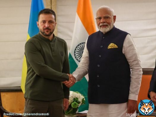Met President @ZelenskyyUa in New York. We are committed to implementing the outcomes of my visit to Ukraine last month to strengthen bilateral relations. Reiterated India&rsquo;s support for early resolution of the conflict in Ukraine and restoration of peace and stability.
