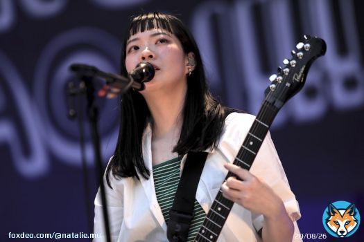SHISHAMO宮崎朝子が日比谷野音で結婚発表、バンドは来年1月に武道館ワンマン（写真6枚）   #SHISHAMO #宮崎朝子