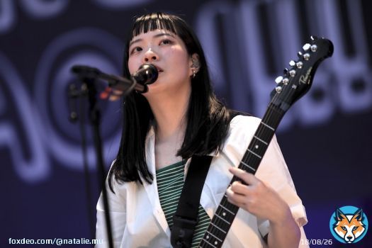 SHISHAMO宮崎朝子が日比谷野音で結婚発表、バンドは来年1月に武道館ワンマン（写真6枚）   #SHISHAMO #宮崎朝子