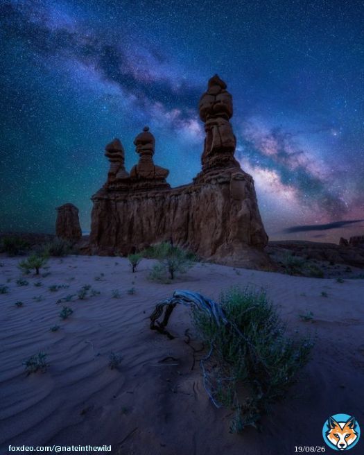 Goblin Valley State Park in Utah has some of the darkest skies I&rsquo;ve ever seen
