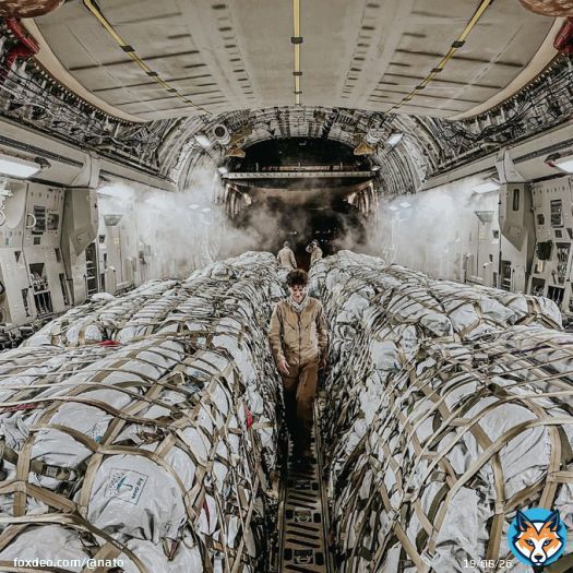 A heavy cargo aircraft arrived in T&uuml;rkiye  today carrying 500 tents for hundreds of people displaced by the devastating earthquakes.  The flight was chartered by Sweden  as part of the #NATO-supported @SAC_Program