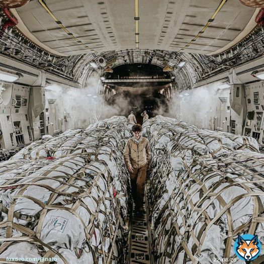 A heavy cargo aircraft arrived in T&uuml;rkiye  today carrying 500 tents for hundreds of people displaced by the devastating earthquakes.  The flight was chartered by Sweden  as part of the #NATO-supported @SAC_Program