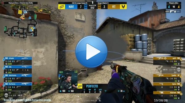 You just can't pass @perfectocsgo!  #ESLProLeague #navination #CSGO