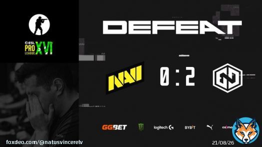 Couldn't make it three in a row. GG, @TeamEndpoint. #CSGO #ESLProLeague #navination