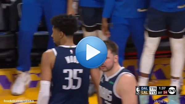 2 clutch @luka7doncic stepbacks. 2 powerful @SDinwiddie_25 dunks. 2 big @Chriswood_5 blocks.  2 overtimes... 1 @dallasmavs win!
