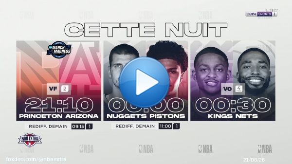 [LIVE]  #NBAextra   March Madness et NBA, &eacute;norme programme basket ce soir sur les antennes de beIN !