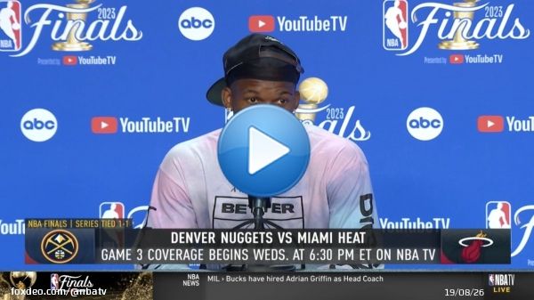 &ldquo;He&rsquo;s gonna be the reason why we win the championship.&rdquo;   @JimmyButler on Bam Adebayo