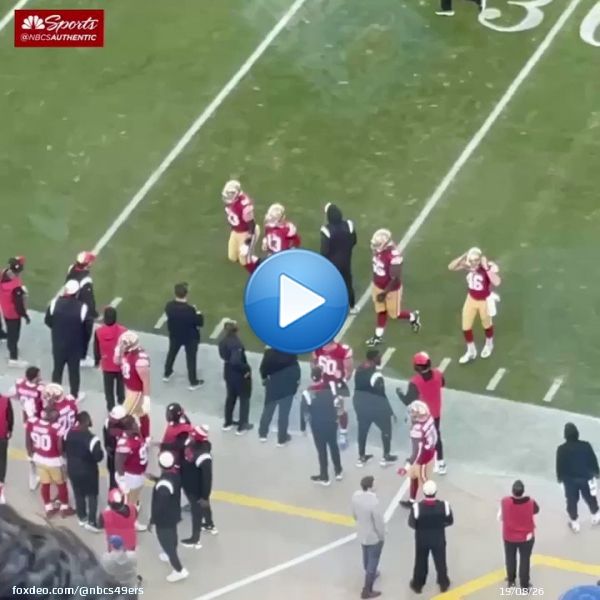 Teammates showing Brock Purdy some love after his second career TD
