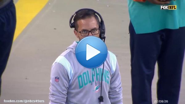 McDaniel after the 49ers&rsquo; scoop-and-score