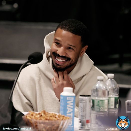 Michael B. Jordan at read-thru!!!