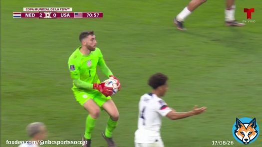 HUGE double save from Arsenal's Matt Turner to keep the #USMNT in the match!  #FIFAWorldCup