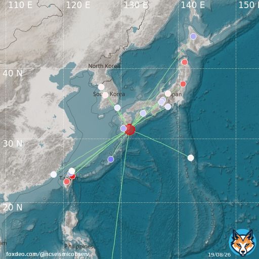 ird2022tiheac Kyushu, Japan mb 5.5 2022/10/01 15:02:35 - Event has not yet been reviewed by a seismologist. For subsequent updates and details, please see  #earthquake #s&eacute;isme #terremoto #지진 #地震