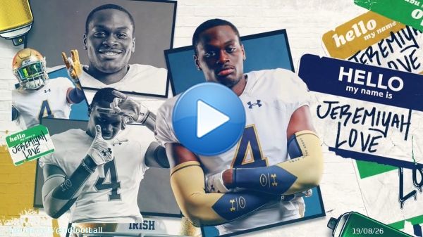 ????????????????????????????????????????  @JeremiyahLove believes in Notre Dame that&rsquo;s why he&rsquo;s coming home.  #ThinkBig x #GoIrish