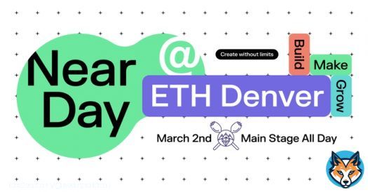 Introducing NEAR Day at ETHDenver, a pre @EthereumDenver event!  Join us March 2nd on the main stage of the official ETHDenver venue to learn about the latest developments & future plans for the NEAR ecosystem #NEARDenver