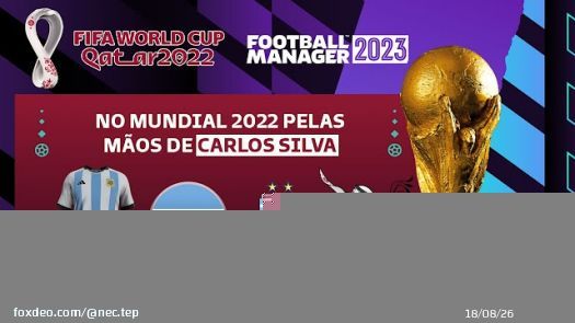 FM2023: Mundial 2022 &ndash; Argentina