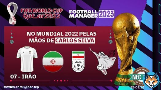 FM2023: Mundial 2022 &ndash; Ir&atilde;o