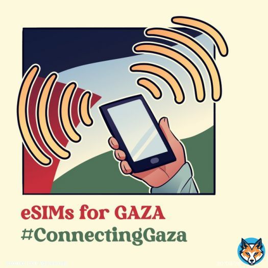 Informations on how you can keep Gaza connected with the internet are put below this tweet!  #CeasefireNOW #ConnectingGaza #FreePalestine
