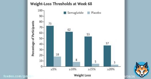 In this trial, adolescents with obesity assigned to weekly subcutaneous semaglutide plus lifestyle intervention had a greater reduction in BMI than those who received lifestyle intervention alone.