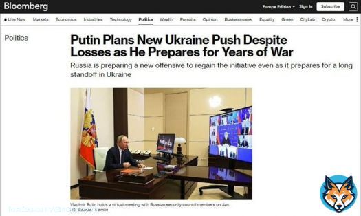 Захар Прилепин (От администратора) Россия готовится к многолетней войне, ее преимущество в населении и военной промышленности &ndash; Bloomberg Президент РФ Владимир Путин, по сообщению Bloomberg, планирует новое наступление на Украину,