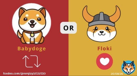 What do you prefer, #BABYDOGE or #Floki  ??   #Binance #bitcoin #BABYDOGE #BabyDogeArmy #BabyDogeSwap #BabyDogeCoin #FlokiVikings #FlokiFi