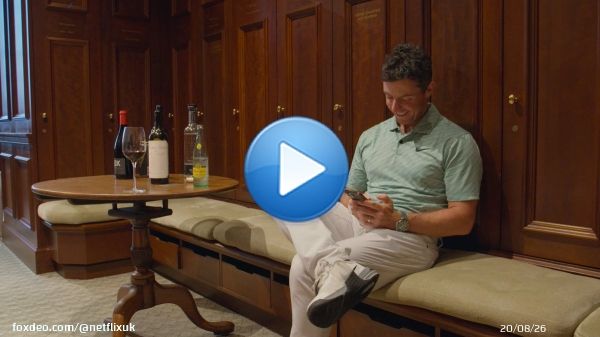 Find someone who looks at you the way Rory McIlroy looks at a text from Tiger.