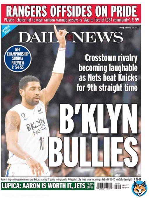 W #NetsWorld  Knicks who??