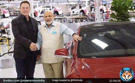 Big Breaking News - Indian Prime Minister Shri Narendra Modi will meet Tesla CEO Elon Musk in New York tomorrow.