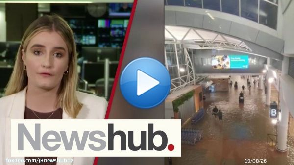 Every international flight into Auckland Airport has either been cancelled, diverted or delayed tonight as flooding lashes the region  #Newshub