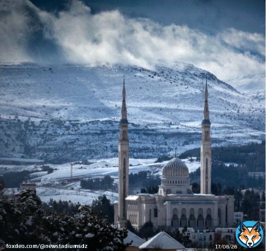CHAN 2022 |  Winter is coming to our country & from this Monday the weather will be very cold :  Algiers : between 5 & 14 degrees Oran : between 5 & 13 degrees Constantine : between -1 & 7 degrees Annaba : between 5 & 12 degrees