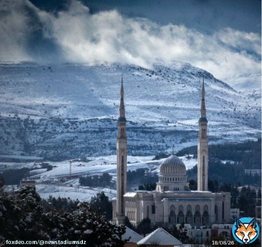 CHAN 2022 |  Winter is coming to our country & from this Monday the weather will be very cold :  Algiers : between 5 & 14 degrees Oran : between 5 & 13 degrees Constantine : between -1 & 7 degrees Annaba : between 5 & 12 degrees