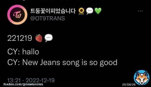 Twice Chaeyoung loves &lsquo;Ditto&rsquo; showing support to newjeans this is so cute