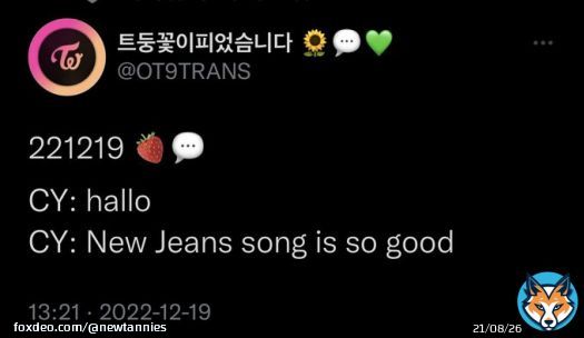 Twice Chaeyoung loves &lsquo;Ditto&rsquo; showing support to newjeans this is so cute