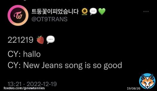 Twice Chaeyoung loves &lsquo;Ditto&rsquo; showing support to newjeans this is so cute