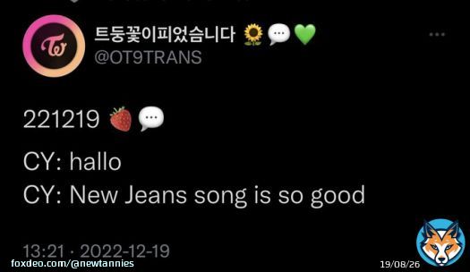 Twice Chaeyoung loves &lsquo;Ditto&rsquo; showing support to newjeans this is so cute