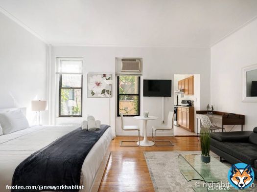 Accented by hardwood flooring, natural light, and contemporary furnishings, this Manhattan studio apartment has a certain glow and garden exposure.    Check out the details here:  or DM us for more info.  #realestate #nyc #Chelsea