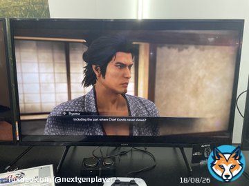 Played Like a Dragon Ishin - game is just as silly and fun as the mainline Yakuza games. There&rsquo;s chicken racing, karaoke, plenty of Izakaya bars to drink/eat in and bad dudes roaming the streets to beat up  #PS5