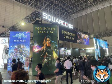 Square Enix&rsquo;s booth at Tokyo Game Show 2022  @SquareEnix #TGS2022
