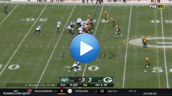 Zach Wilson goes deep! #TakeFlight  : #NYJvsGB on FOX : Stream on NFL+