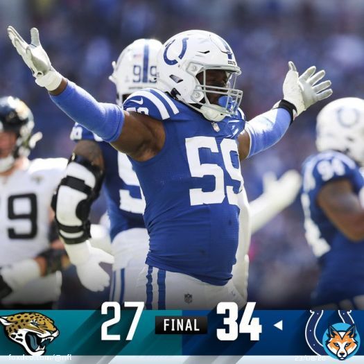 FINAL: The @Colts get the last-minute win! #ForTheShoe #JAXvsIND