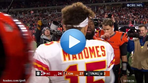 More Mahomes-Burrow matchups, please.  @PatrickMahomes @JoeyB #KCvsCIN