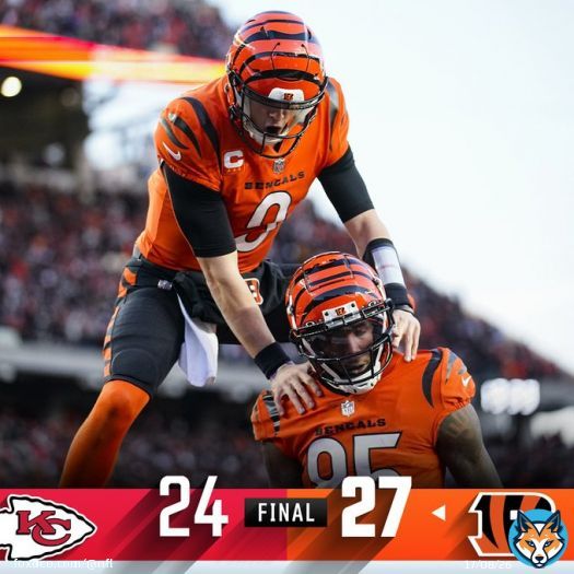 FINAL: Four straight wins for the @Bengals! #KCvsCIN #RuleTheJungle