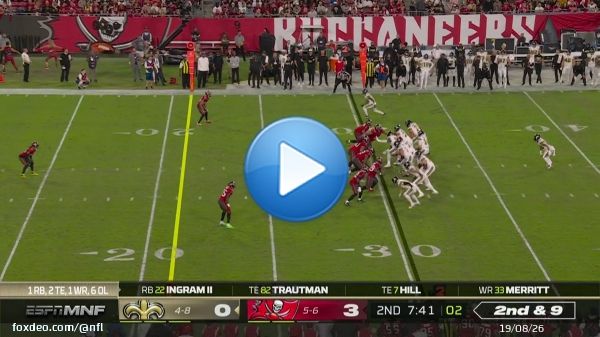 Taysom Hill can do it all, example 927  @T_Hill4  : #NOvsTB on ESPN : Stream on NFL+  views