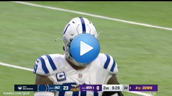 DeForest Buckner   : #INDvsMIN on @NFLNetwork&nbsp; : Stream on NFL+