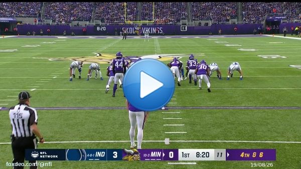 BLOCKED PUNT @COLTS TOUCHDOWN.  : #INDvsMIN on @NFLNetwork&nbsp; : Stream on NFL+
