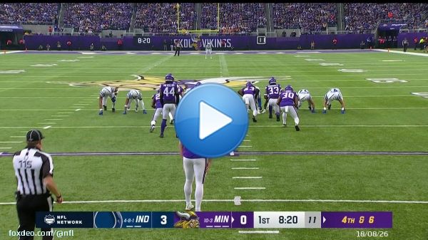 BLOCKED PUNT @COLTS TOUCHDOWN.  : #INDvsMIN on @NFLNetwork&nbsp; : Stream on NFL+
